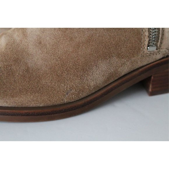 3.1 PHILLIP LIM Alexa Suede Ankle Boots Light Brown Size IT 37/ US 7 - Picture 12 of 12